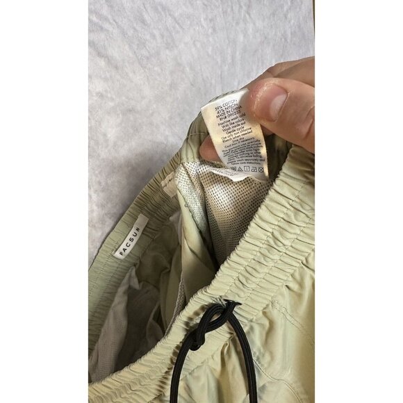 pacsun cargo pants Relaxed Fit Beige Size Large Removable Legs‎ At Knees - Picture 9 of 14